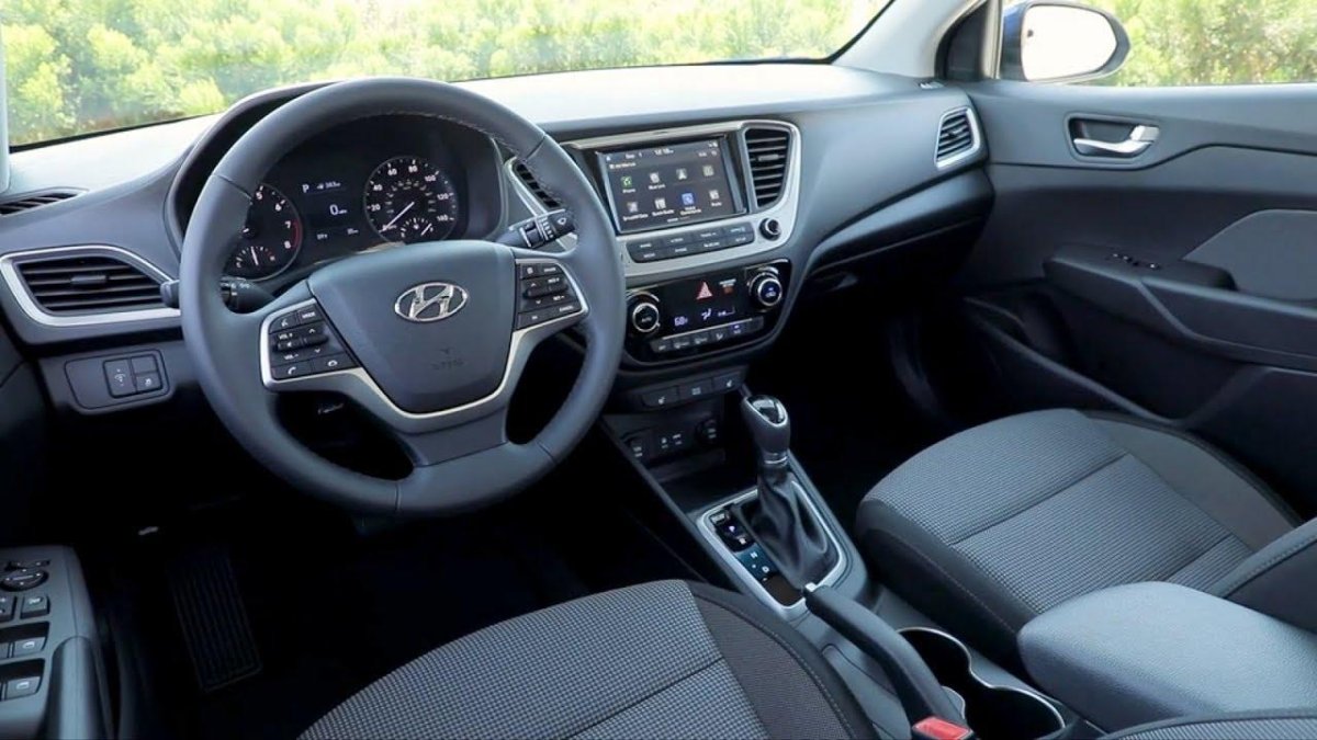 Хендай Солярис 2022 салон