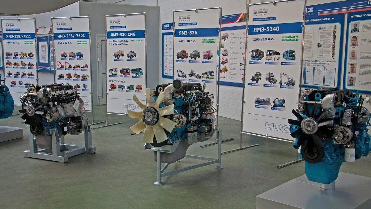 Моторы ЯМЗ 530