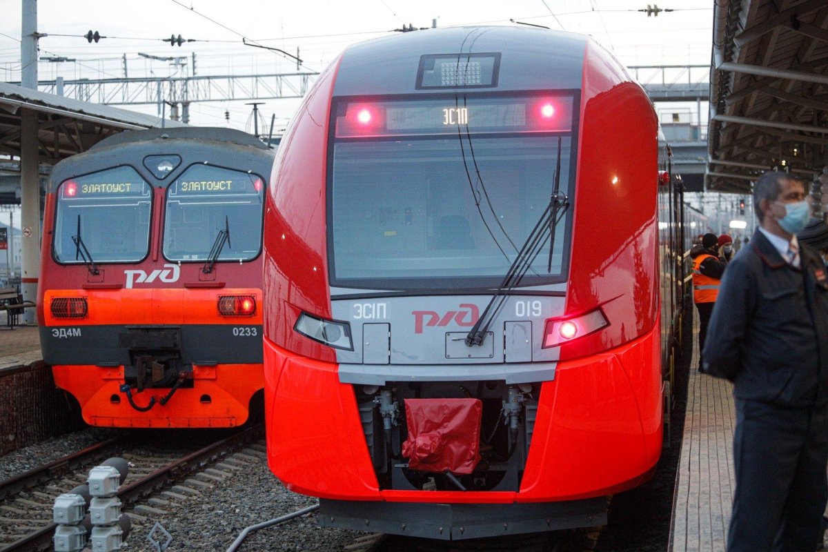 Электричка Ласточка Магнитогорск Челябинск