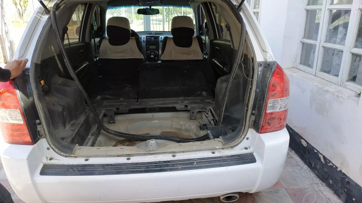 Hyundai Tucson 2008 багажник