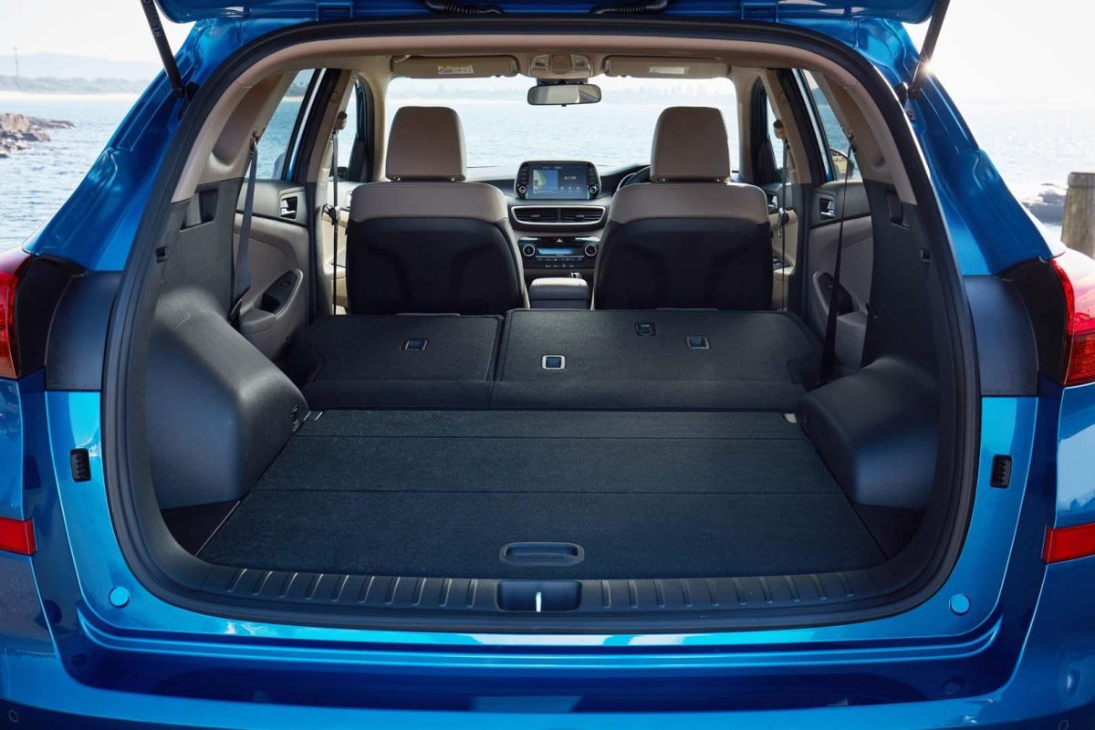 Hyundai Tucson 2021 багажник