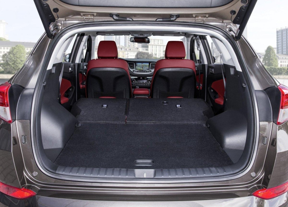 Hyundai Tucson 2021 багажник