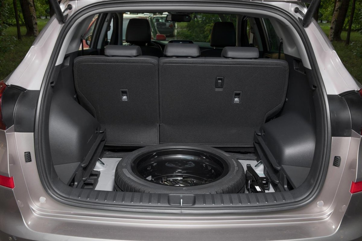 Hyundai Tucson 2021 багажник
