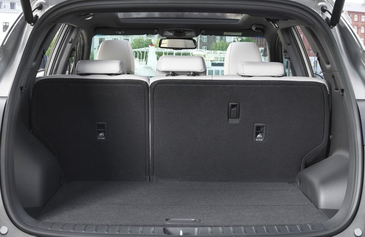 Hyundai Tucson 2022 багажник