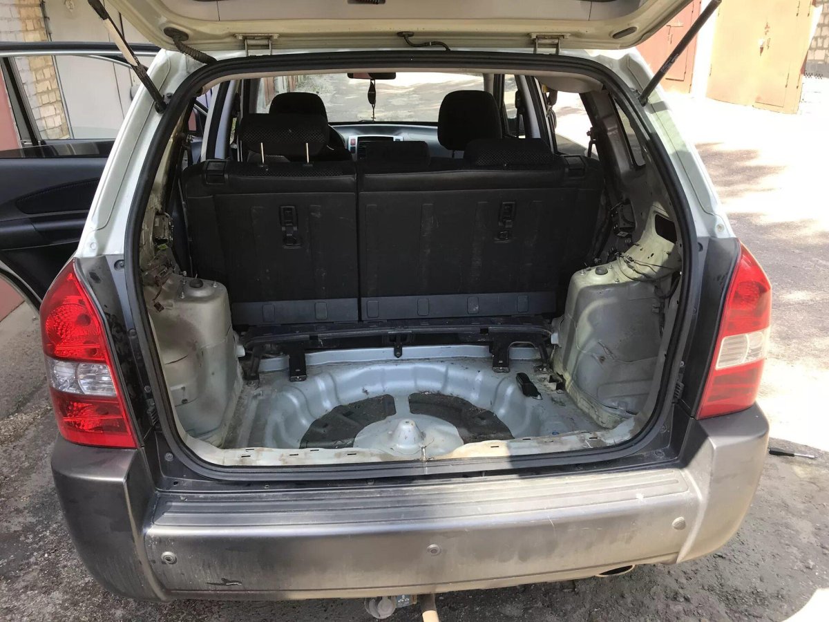 Багажник Hyundai Tucson 2005