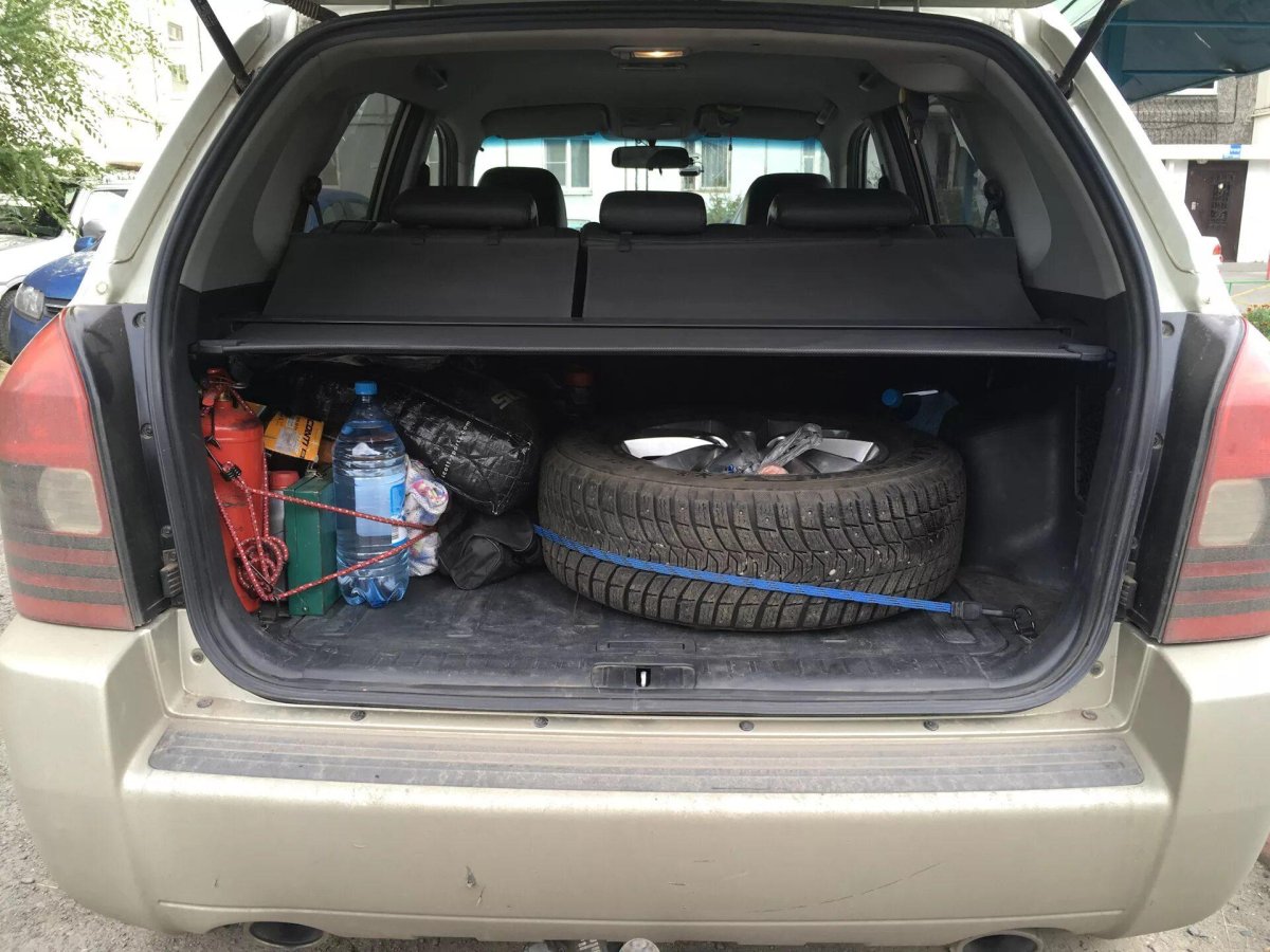 Hyundai Tucson 2008 багажник