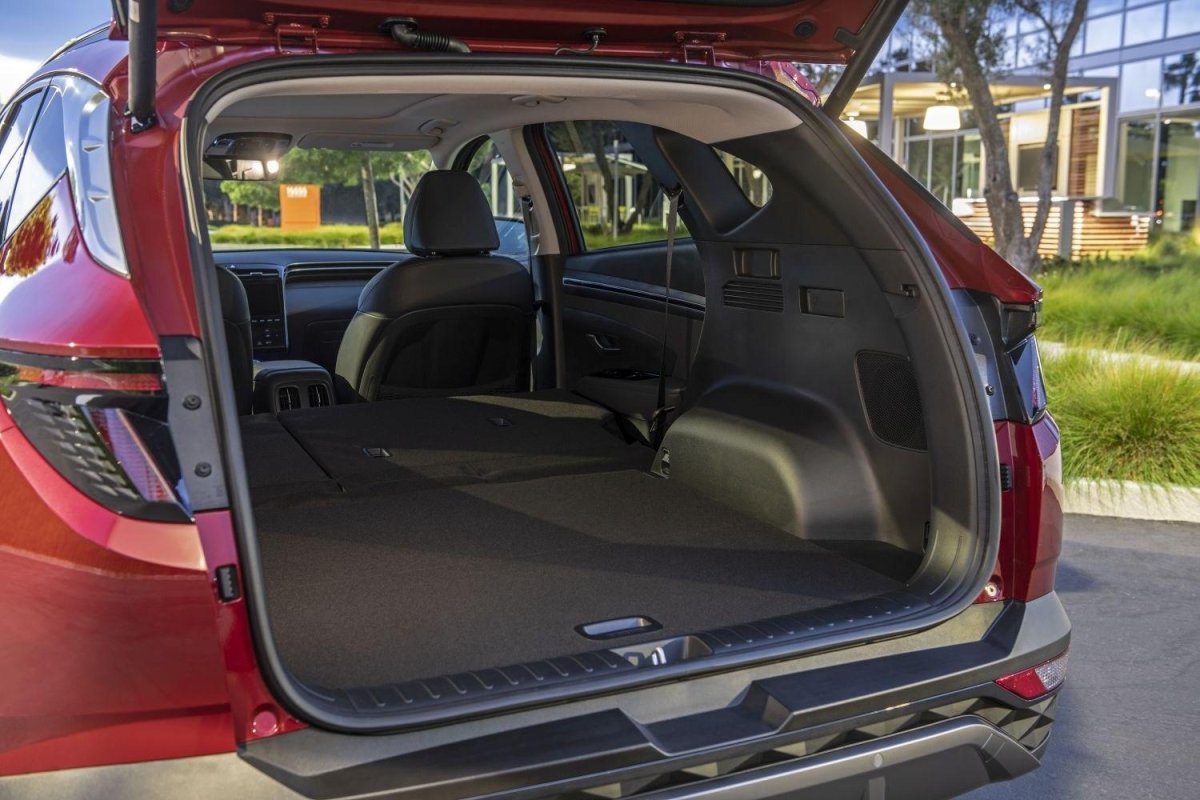 Hyundai Tucson 2021 багажник