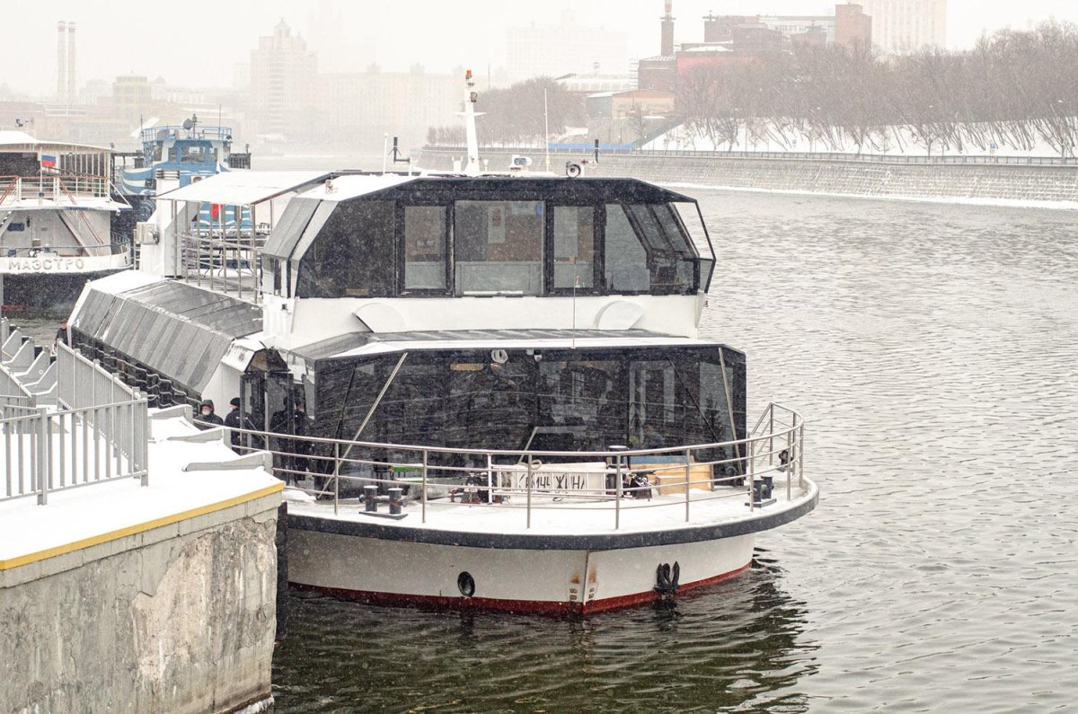 Теплоход Жемчужина Москва река