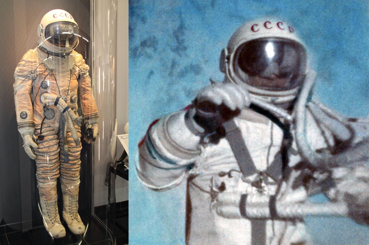 Алексей Леонов в космосе