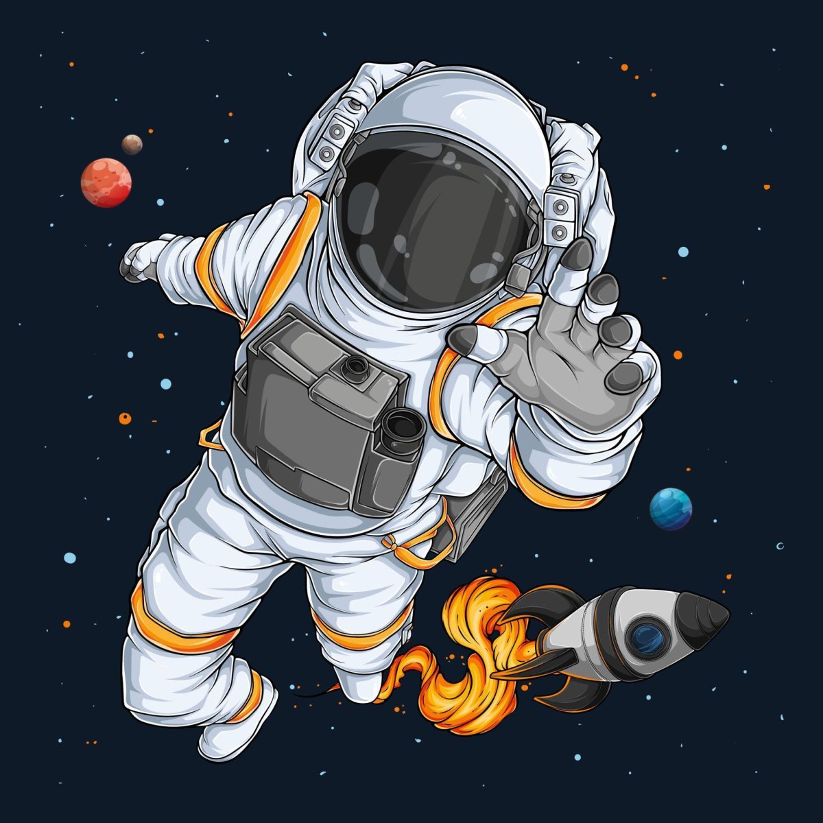 Новая школа с космонавтами