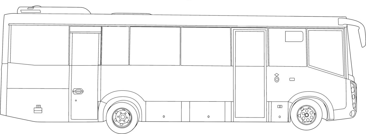 Автобус Исузу СИМАЗ