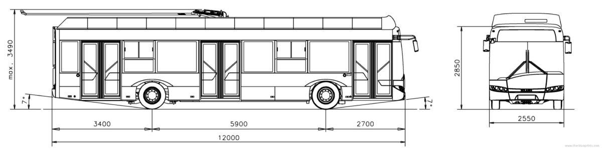 Габариты автобуса ЛИАЗ 6213
