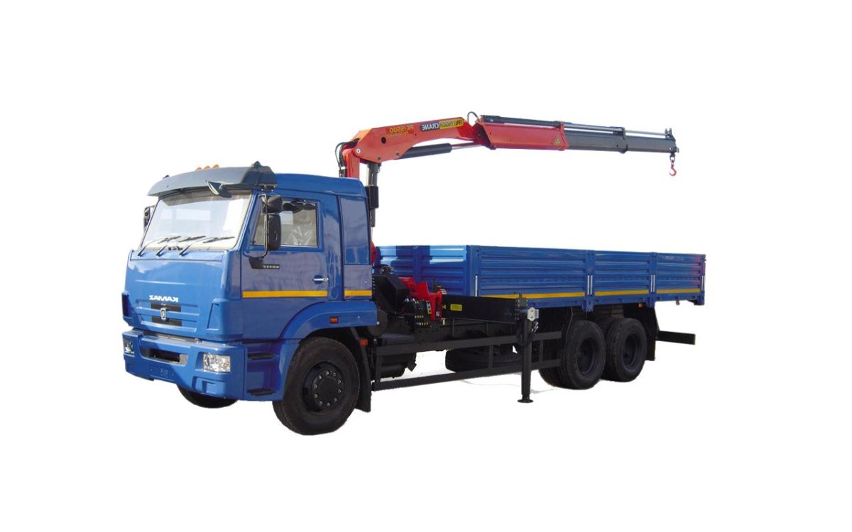 КАМАЗ 65117 С манипулятором