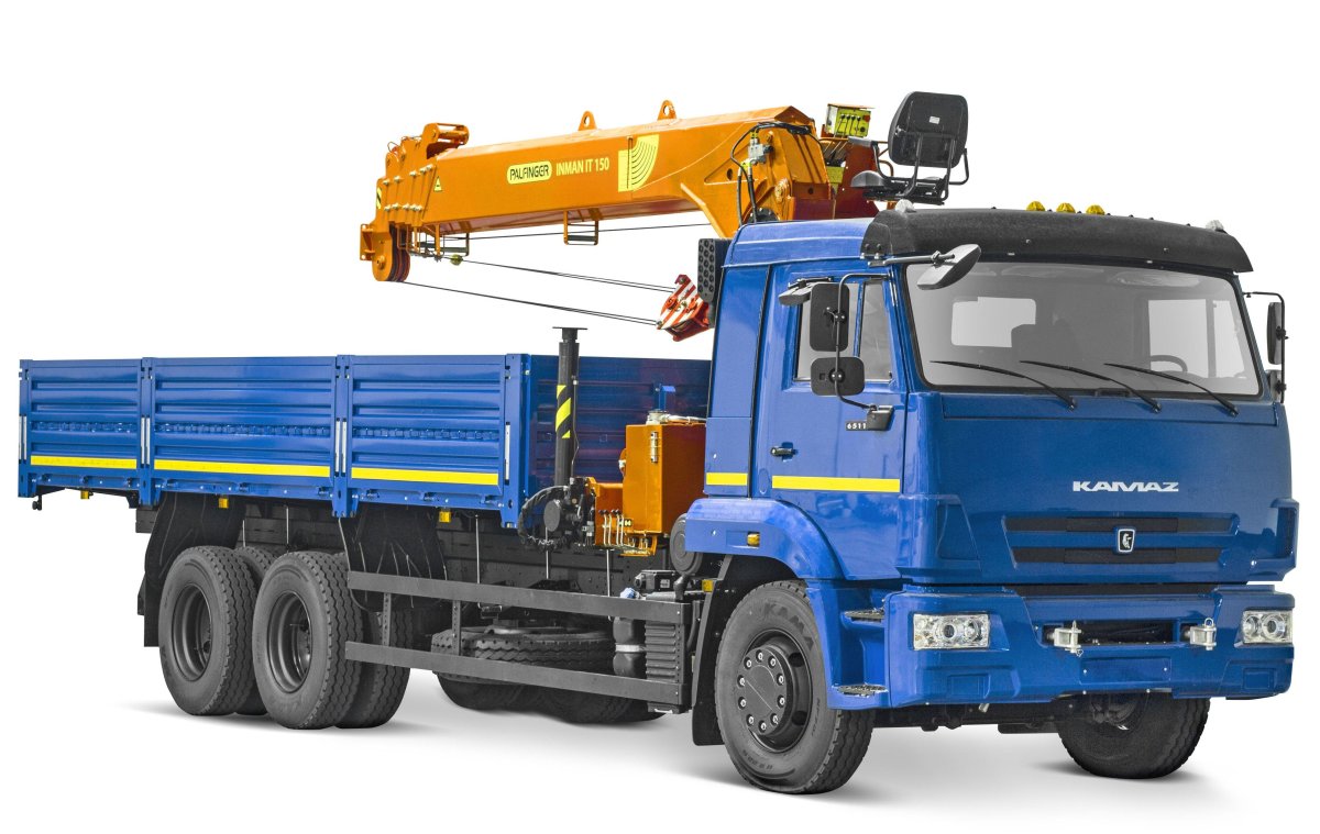 КАМАЗ 65117 С манипулятором