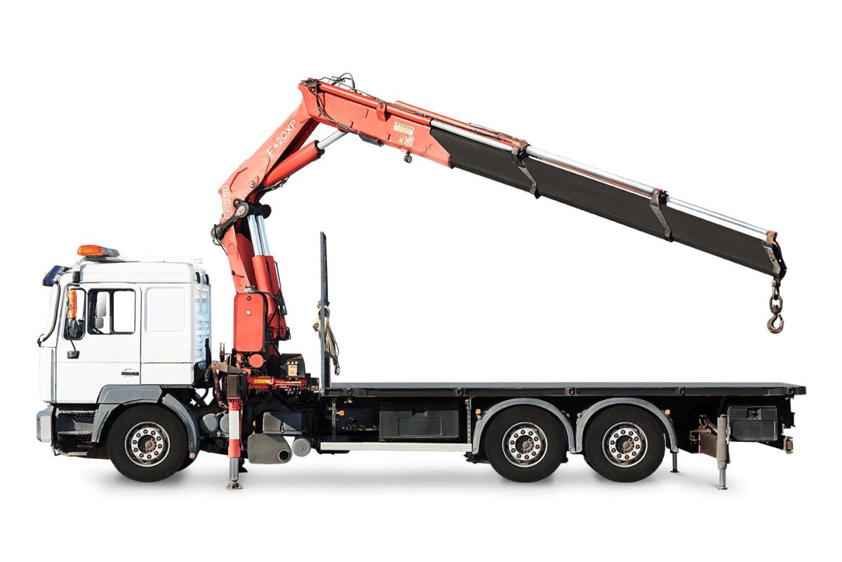 Манипулятор КАМАЗ 10т борт 7т стрела