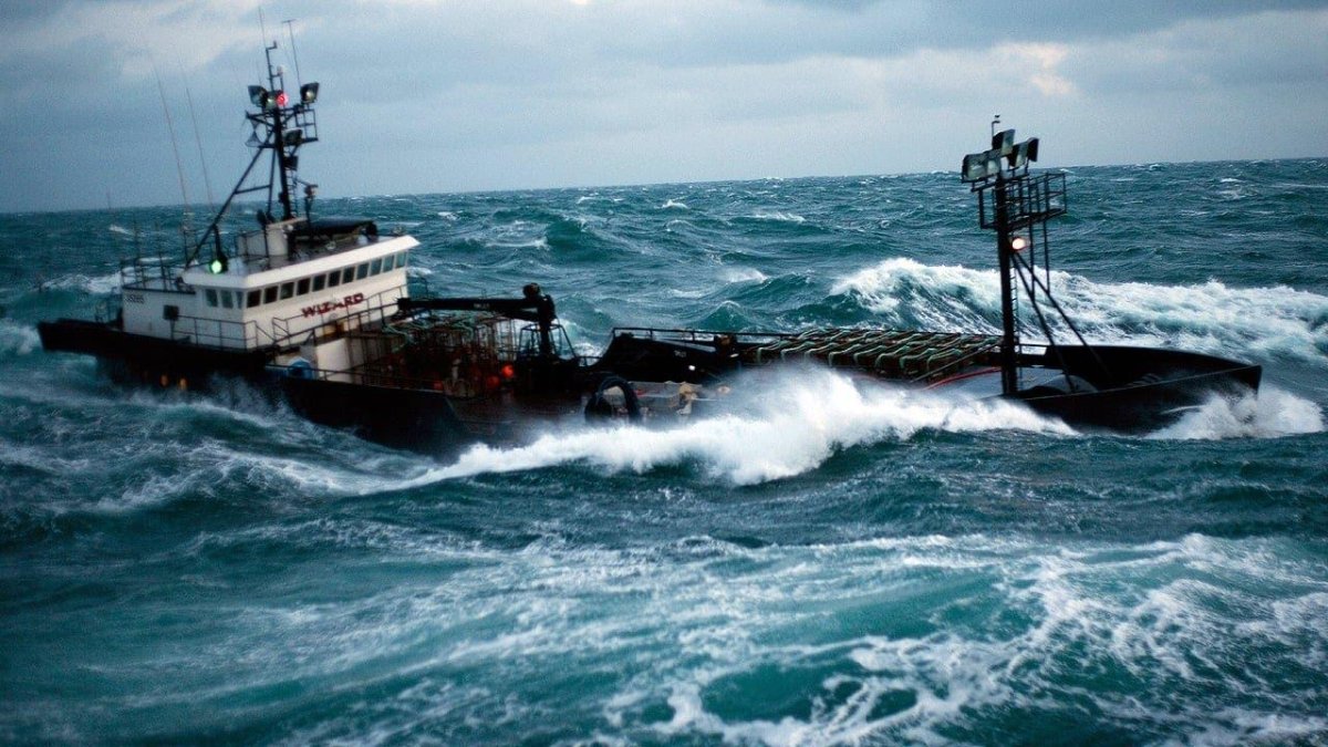 Баренцево море судно