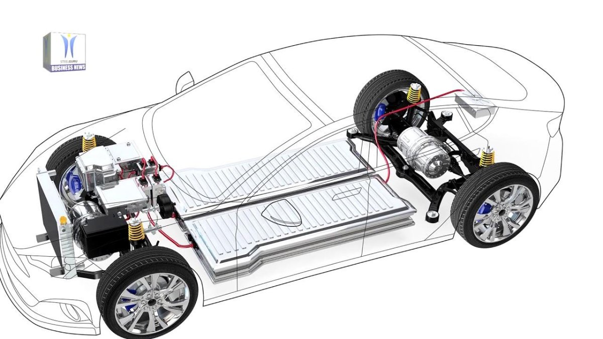 Электромобиль в разрезе
