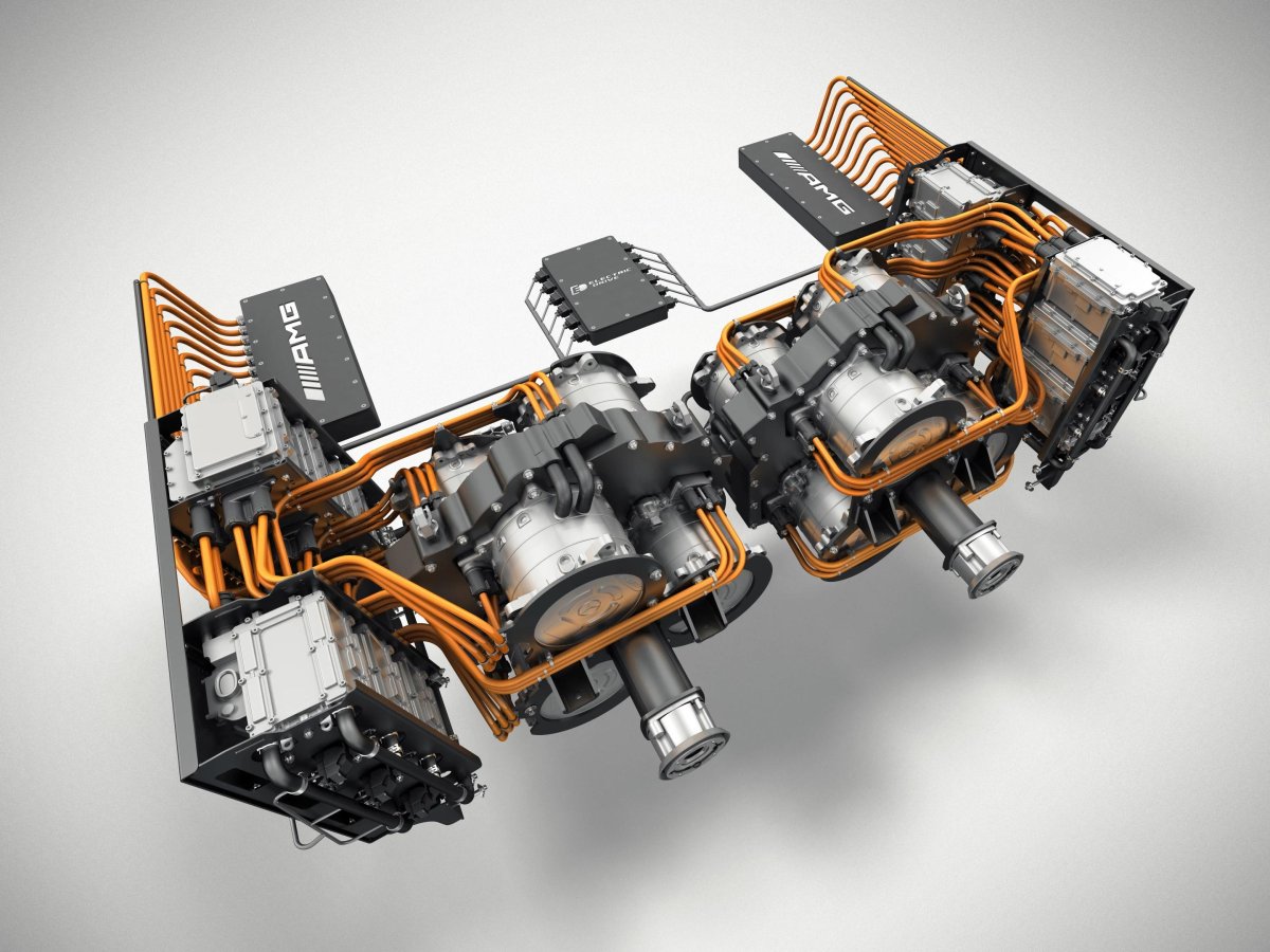 Катер cigarette AMG Electric Drive Concept