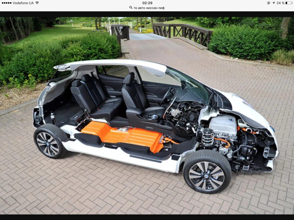 Nissan Leaf электромобиль