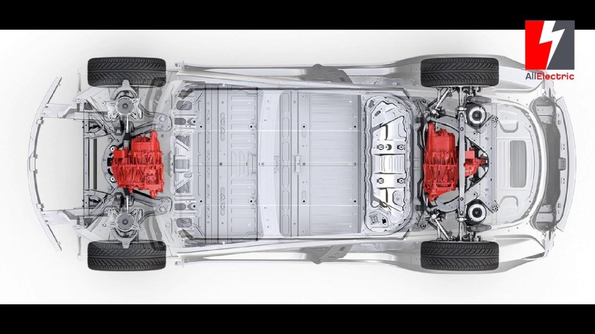 Моторы Tesla model 3