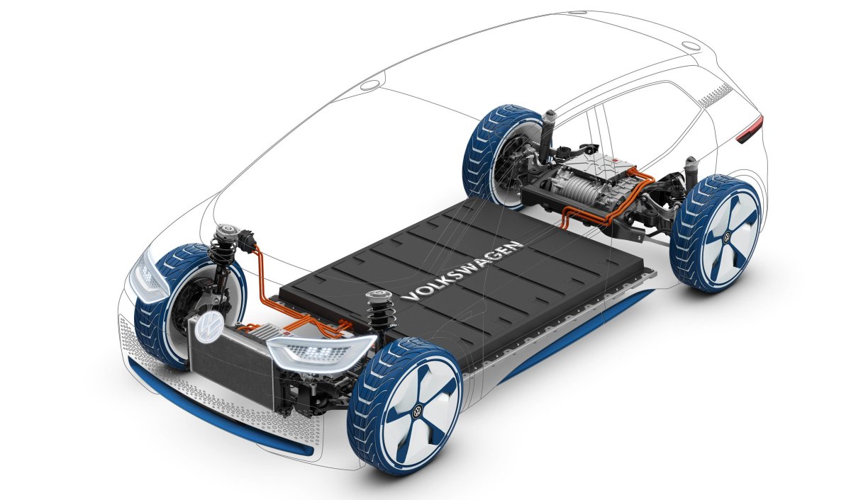 Шасси электромобиля