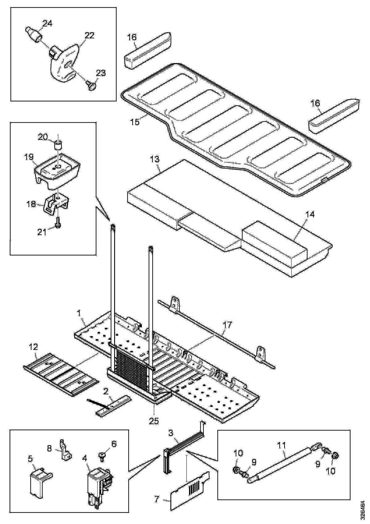 Размер спального места Скания 5