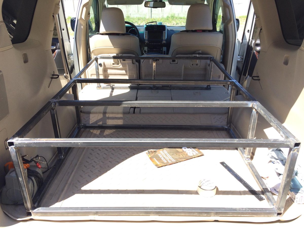 Спальник в багажник Прадо 95