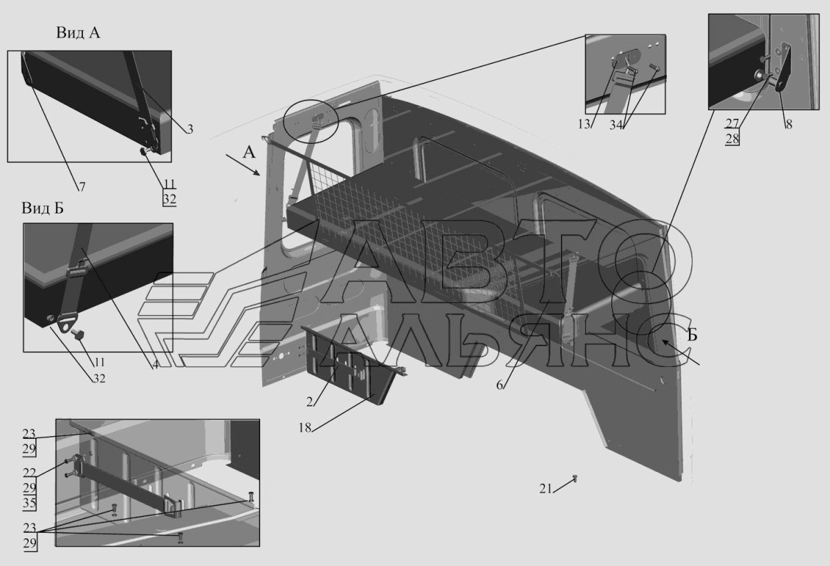 МАЗ 6317 кабина