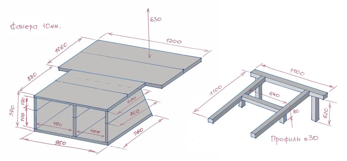 Спальник в Прадо 120 чертежи
