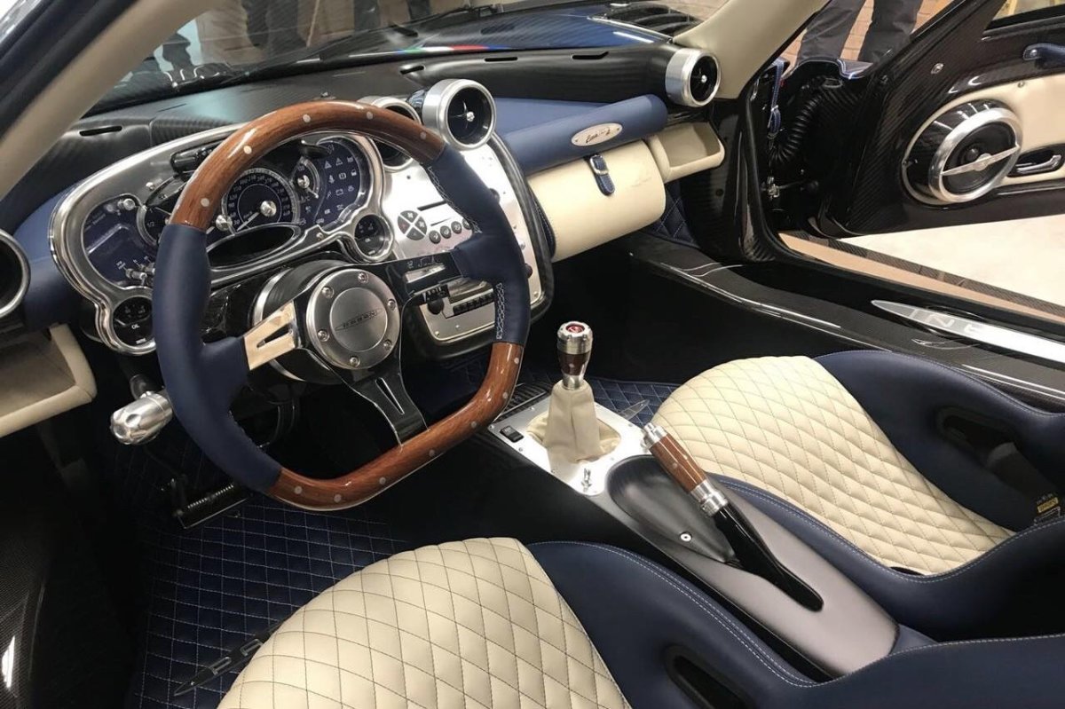 Pagani Zonda c12 s салон