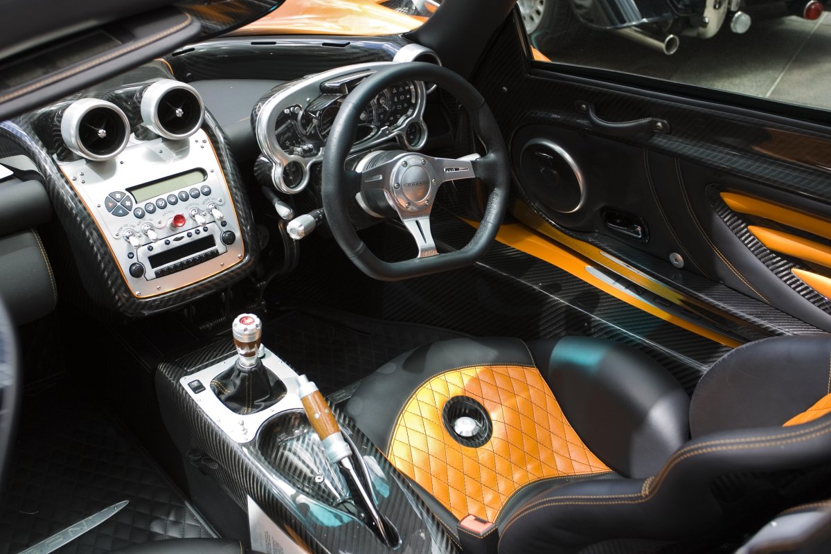 Pagani Zonda r салон