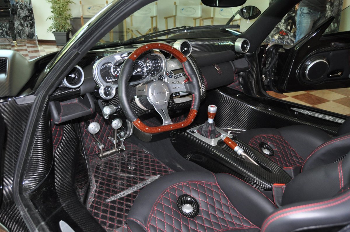 Pagani Zonda r Interior