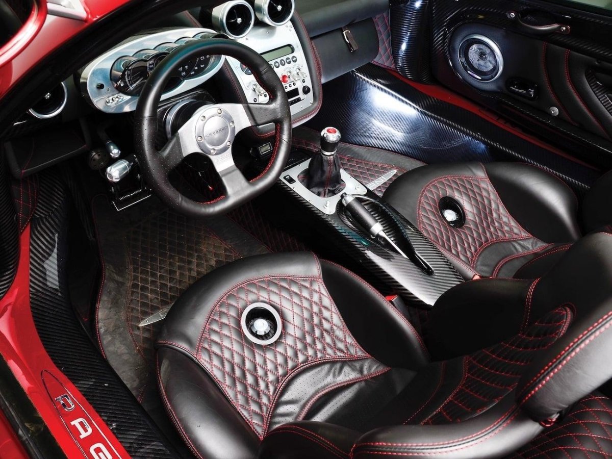 Pagani Zonda c12 s салон