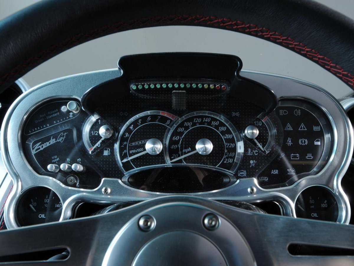 Pagani Zonda приборная панель