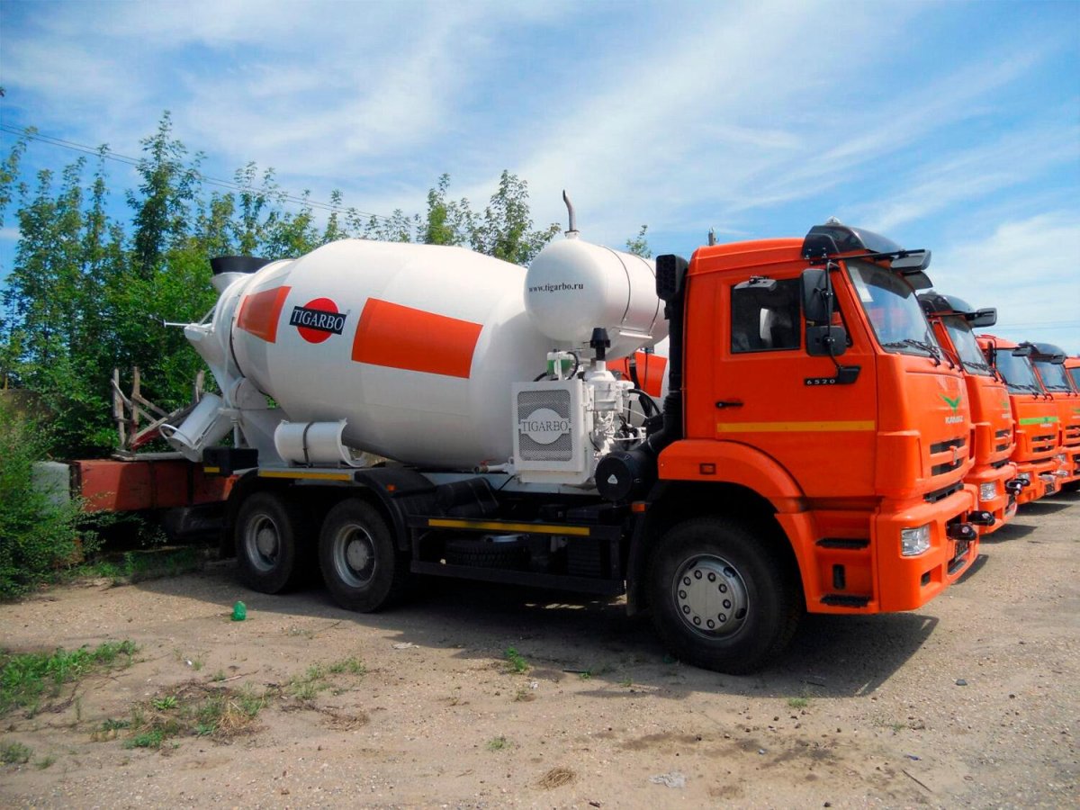 Автобетоносмеситель 58147