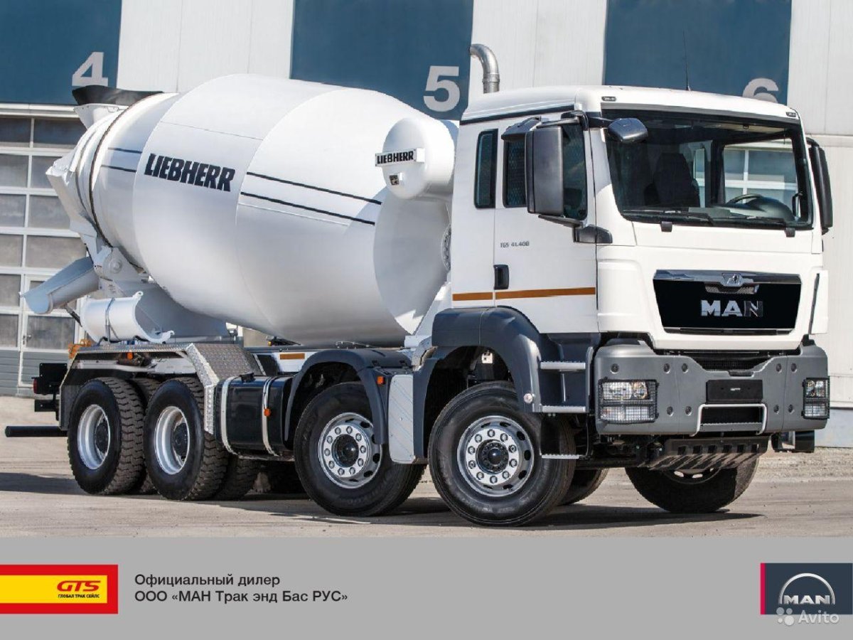 Man - TGS 41.400 автобетоносмесители
