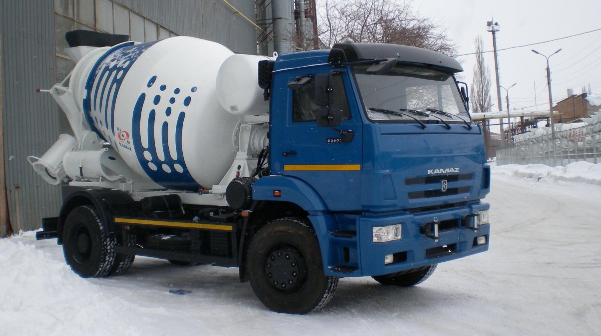КАМАЗ автобетоносмеситель 58145 w
