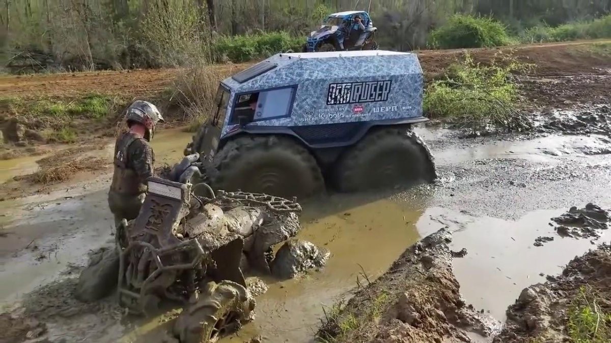 Шерп в болоте