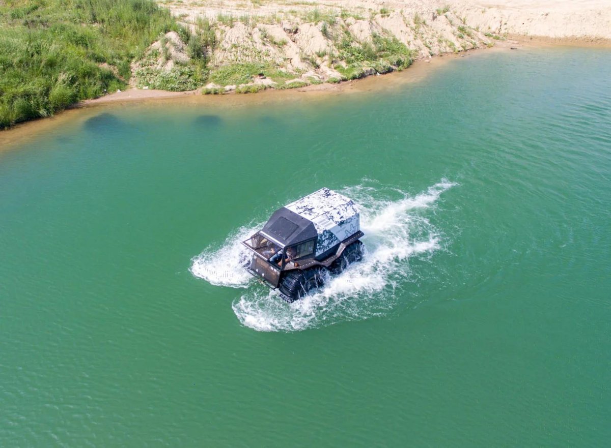 Шерп на воде