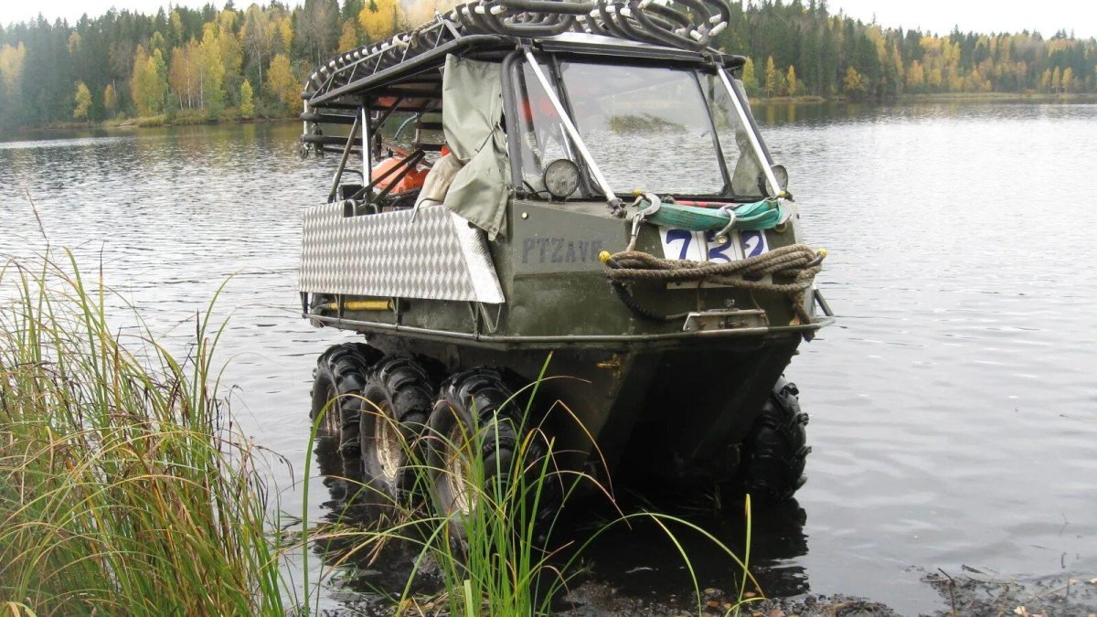 Вездеход болотоход амфибия