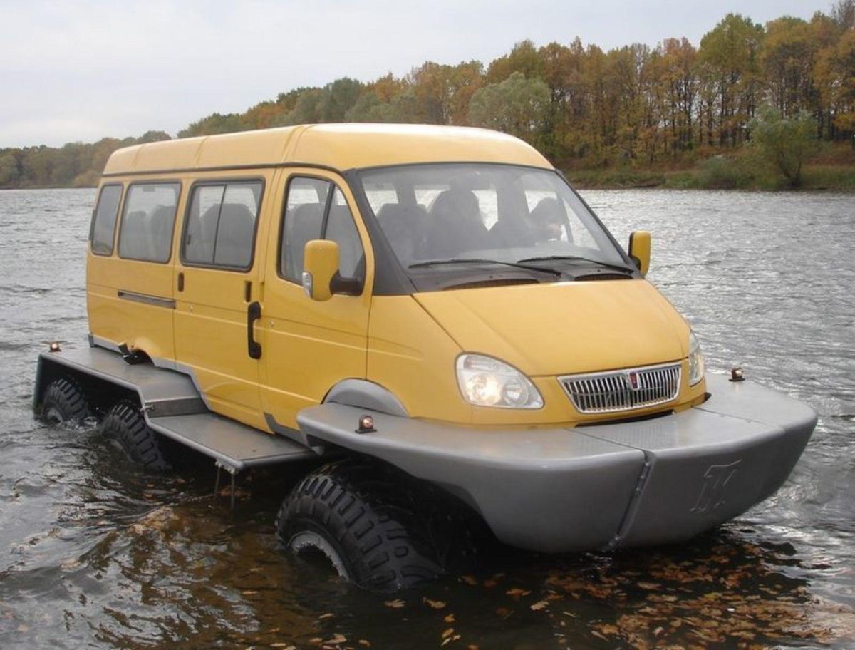 Вездеход амфибия Соболь