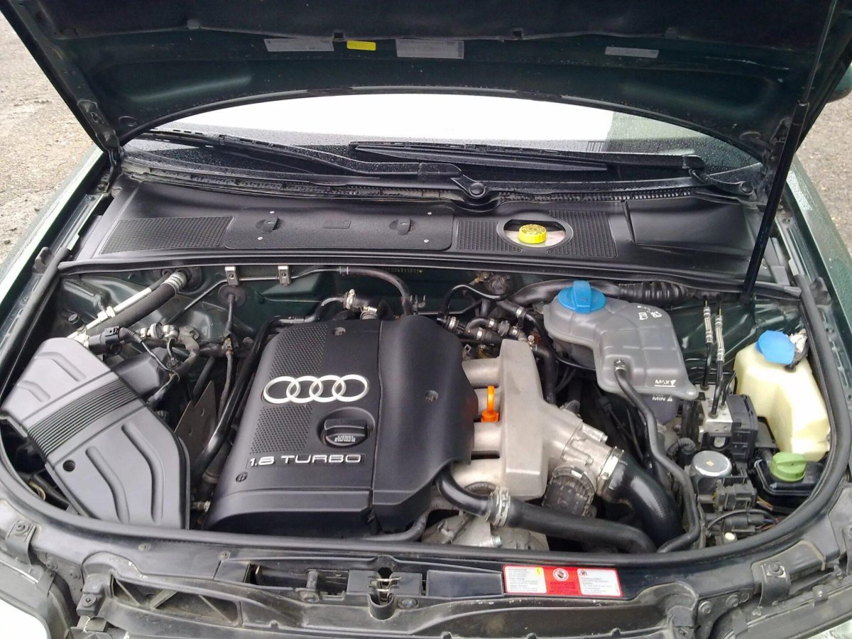 Audi a4 b6 подкапотка