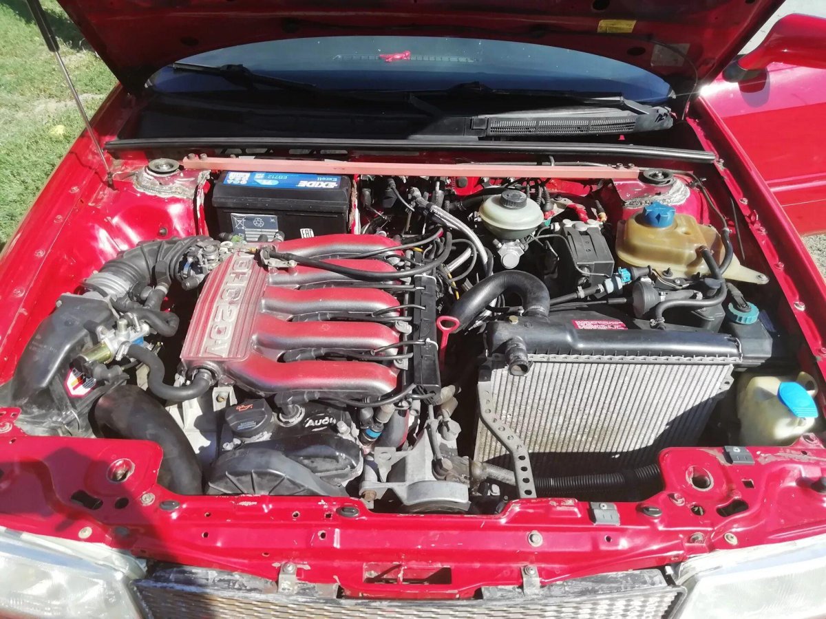 Ауди 90 под капотом