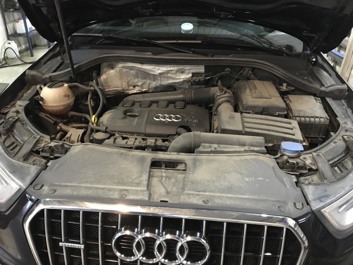 Подкапотное пространство Ауди q3