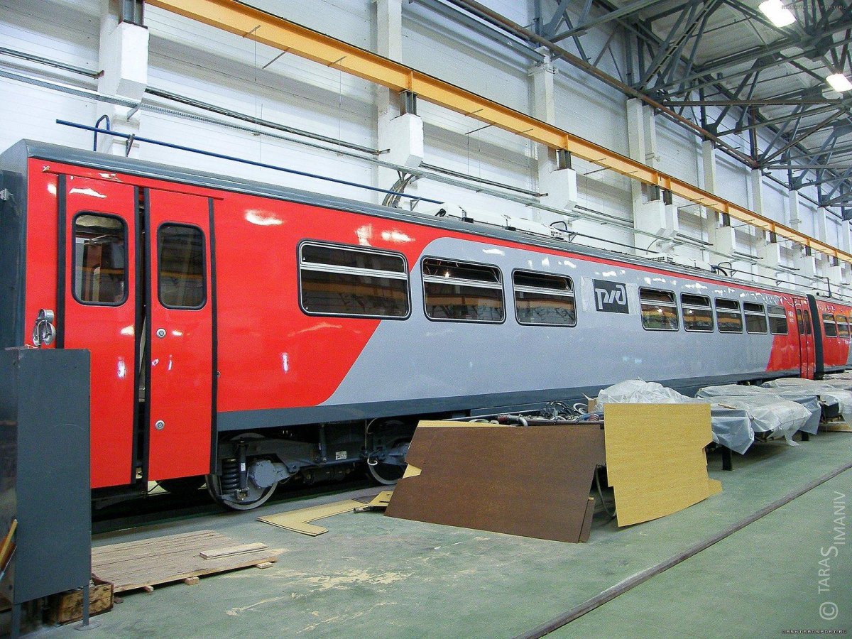 Завод Метровагонмаш в Мытищах