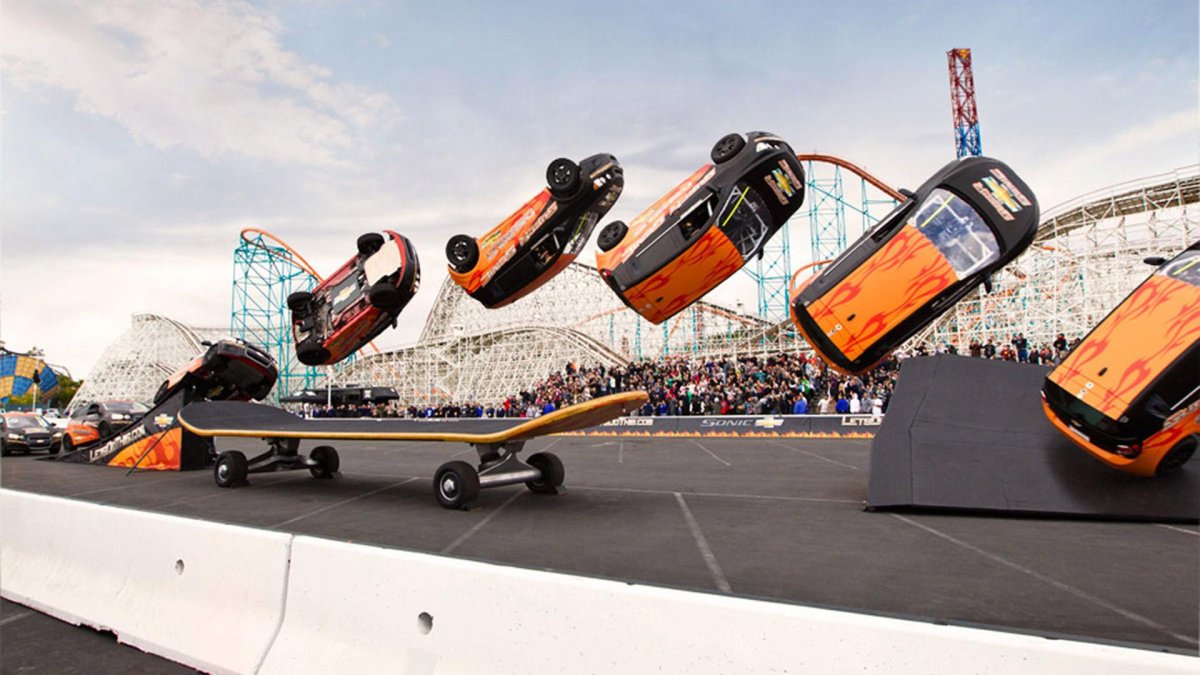 Трамплин для машин