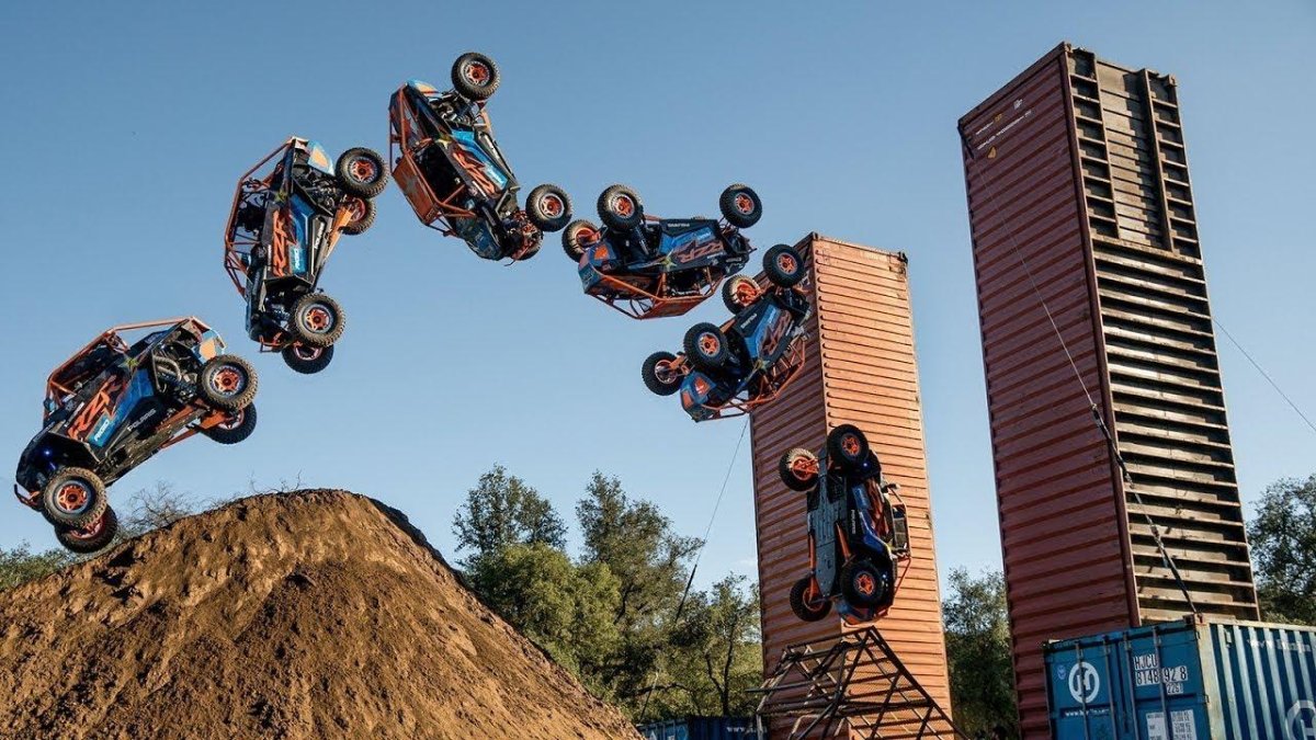 Трюки на авто