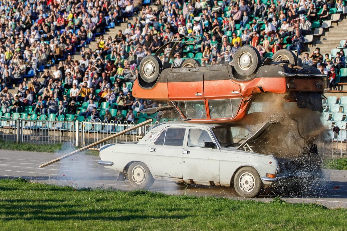 Шоу каскадеров Волгоград 2022