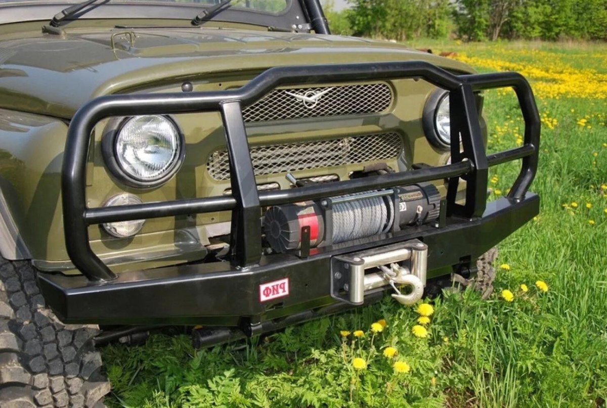 Бампер риф на УАЗ 469