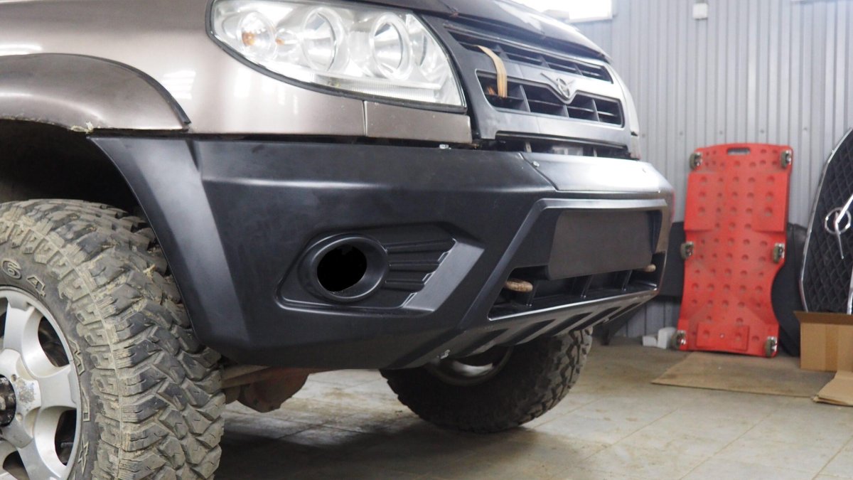Бампер передний УАЗ Патриот 2019